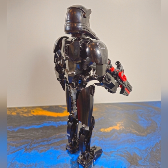 Lego buildable 10" figure Elite  TIE Fighter pilot - Picture 3 of 5